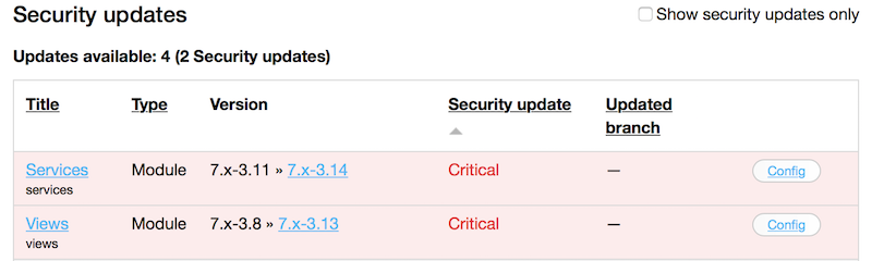 Drop Guard security updates
