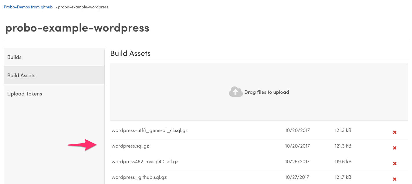 Probo Build Assets Files
