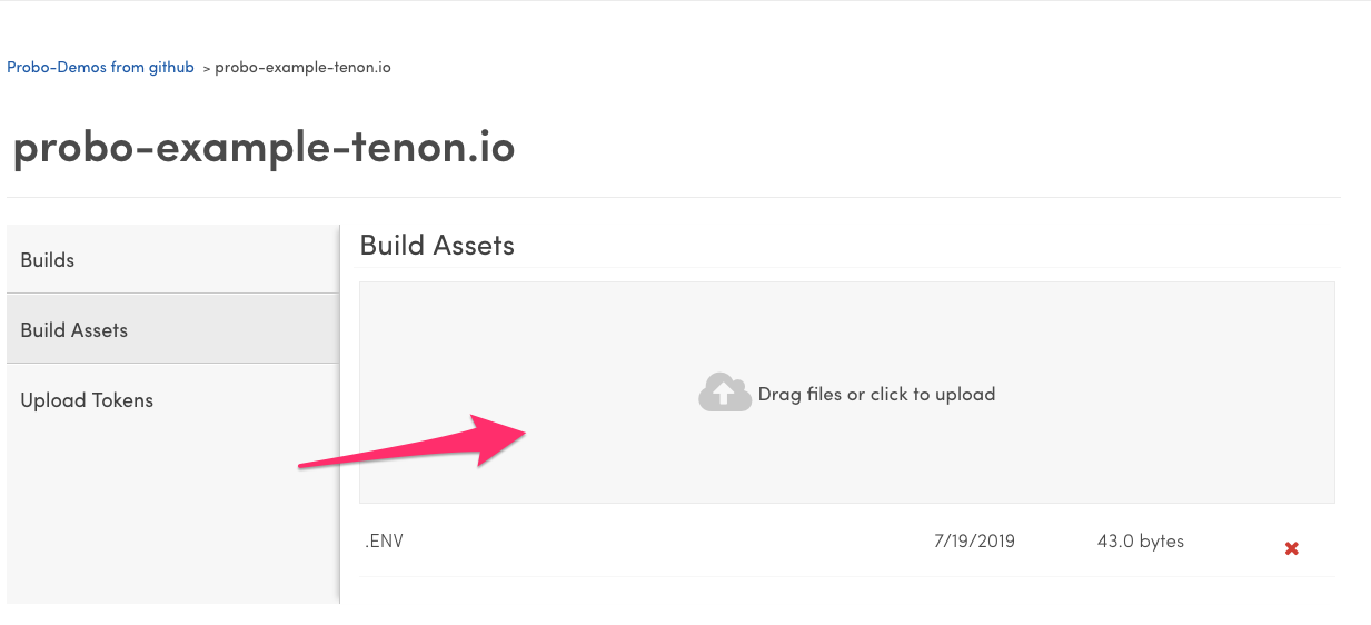 probo example tenon.io